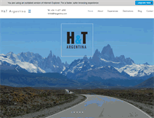 Tablet Screenshot of htargentina.com